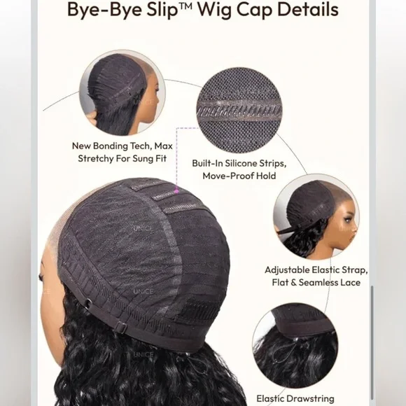 Layered Yaki Straight Bob Drawstring Wig Human Hair 180% Density 7x5 Lace 14” #4 - Picture 6 of 14